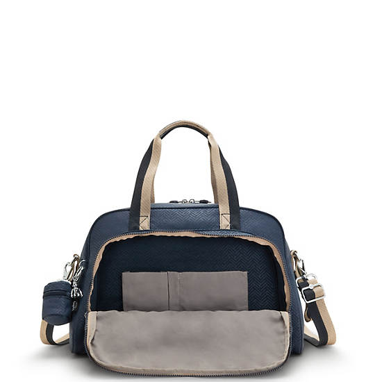 Sacs Kipling Camama Printed Diaper Bag Bleu | FR 1964PJ